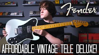 AFFORDABLE VINTAGE TELECASTER DELUXE Vintera II Tele Deluxe  Fender Demo [upl. by Geralda]