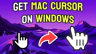 How to Get the Mac OS Cursor on Windows 10 amp 11  Full Guide [upl. by Fernando]