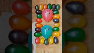 ASMR video of popping colorful water balloons part 10 [upl. by Grearson382]