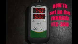 How to Set up the InkBird ITC308 temp controller for BEER [upl. by Cappella]