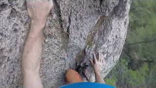 climbing 6a in Siurana  Spain [upl. by Maddi]