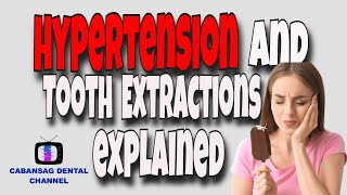 Hypertension and tooth extraction explained [upl. by Cornelia]