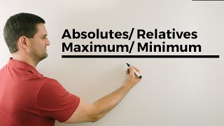 Absolutes relatives MaximumMinimum Übersicht Extrema Unterschiede  Mathe by Daniel Jung [upl. by Perni]