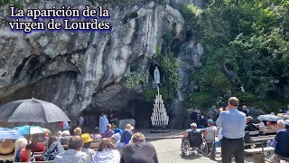 Historia de las apariciones de la virgen de Lourdes Francia [upl. by Arundel]