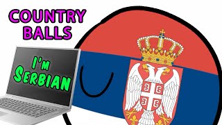 IM SERBIAN song  Countryballs version  Rucka Rucka Ali [upl. by Atter143]