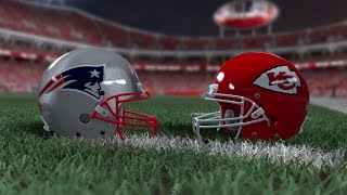 Madden 15 PS4 Patriots vs Chiefs  Monday Night Football Sim [upl. by Nabe]