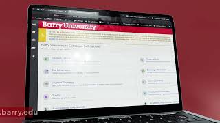 How to Access Your 1098T Form  Barry University Tutorial [upl. by Attenreb]