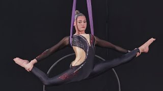 🥈Monika Brožová  CPAS24  AERIAL HOOP SENIOR WOMAN 18 Competitive [upl. by Goulder676]