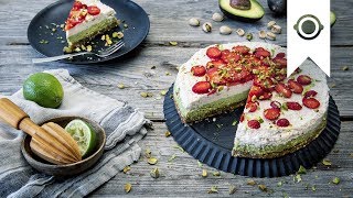 Raw Cake Rezept mit Kokos Limette amp Avocado  Veganer Rohkostkuchen  EDEKA [upl. by Mace234]