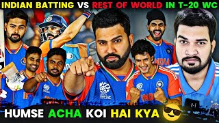 INDIA KI BATTING KE AAGE KOI BOL SAKTA HAI KYA😀  TRUTH EXPOSED🤑 t20wc2024 rohitsharma [upl. by Yrod24]