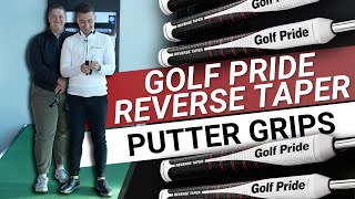 GOLF PRIDE REVERSE TAPER GRIP REVIEW [upl. by Drawe383]