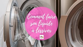 Comment faire sa lessive maison soimême pour moins d1 euro [upl. by Paviour]