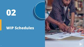 Trimble Viewpoint Construction Accounting Basics WIP Schedules [upl. by Mairim]