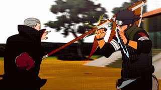 Dance of Death • Sarutobi Asuma vs Hidan of Akatsuki Showdown [upl. by Syd]