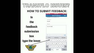 Transflo not working Let us know [upl. by Adnovad]