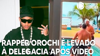 Rapper Orochi é levado à delegacia após vídeo com arma [upl. by Stetson]