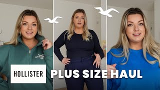 Hollister XXL Try On Haul UK  Plus Size Spring Fashion [upl. by Scarrow640]