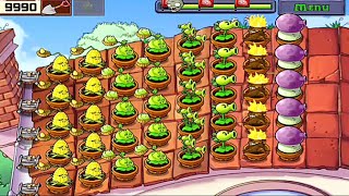 Plants vs Zombies  Adventure Roof Level 3  4 Complete  Full HD Gameplay and Strategy [upl. by Sahpec918]