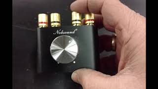 Nobsound Mini Bluetooth Power Amplifier [upl. by Hnah]