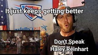 Dont Speak  60s Style cover Haley Reinhart  Reaction [upl. by Rugg762]