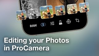 ProCamera Essentials How to Edit Your iPhone Photos [upl. by Annayr]