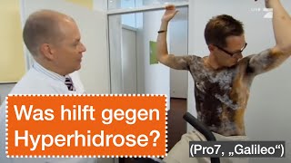 Was hilft gegen Hyperhidrose [upl. by Bittner]