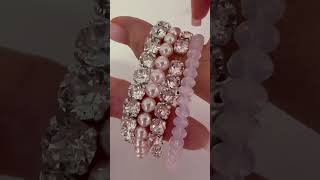 Rosaline Pearls PearlBracelet CrystalBracelet Briolette [upl. by Remliw]