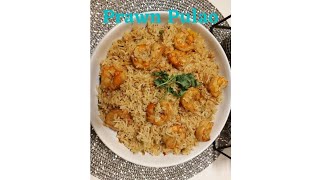 Shorts Easy Prawn Pulao Recipe Shrimp Biryani [upl. by Sande99]