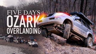 Five Days Overlanding In The Ozarks  Experience The Arkansas Wild Part 3 [upl. by Sivlek793]