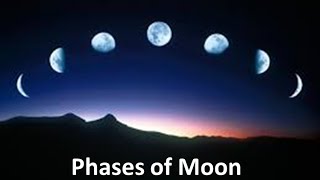 Phases of the Moon Explanation for kids Animation Lesson Unit [upl. by Dleifyar]