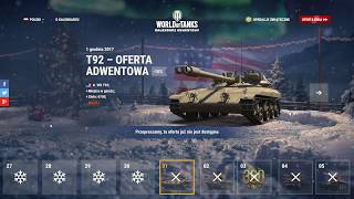 World of Tanks Kalendarz Adwentowy 2017 Wszystkie oferty prezentacja [upl. by Sigvard]