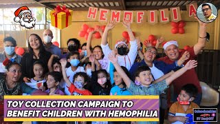 TOY COLLECTION CAMPAIGN TO BENEFIT CHILDREN WITH HEMOPHILIA 👩🏻‍🤝‍👩🏻🥰👼🏻🍭🍡🍬💞 [upl. by Eseret536]