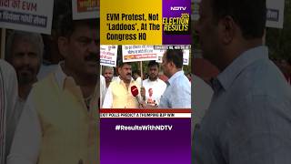 Lok Sabha Elections 2024 Results  EVM Protest Not ‘Laddoos’ At The Congress Headquarter [upl. by Halie865]