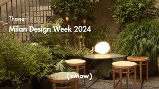 Thonet  Milan Design Week 2024  smow [upl. by Alyak]