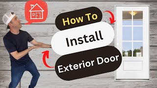 Installing a Prehung Door Watch This BEFORE You Do It [upl. by Dumas]