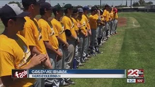 Kern County baseball allstar game is a hit Gold beats Black 74 [upl. by Yrrab]