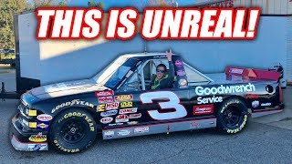 I BOUGHT A LEGIT FREAKING NASCAR TRUCK [upl. by Darline]