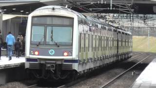 MI2N  Départ de la gare de Val dEurope sur la ligne A du RER [upl. by Alaek]