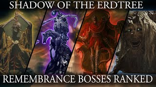 RANKING the Shadow of the Erdtree Bosses from WORST to BEST [upl. by Newo]