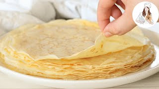 How to make Crepes  French Crepe Recipe [upl. by Roberts]