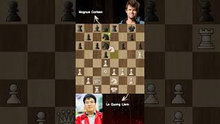 45th FIDE Chess Olympiad 2024 Le Quang Liem vs Magnus Carlsen chess chessgrandmaster [upl. by Calia]