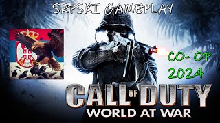 ➤Call of Duty  World at War  Kooperativno kokanje švaba i japanaca u 2024 [upl. by Disini640]