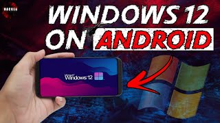 Convert Your Mobile Into a Gaming PC  Run Real Windows 12 in Mobile [upl. by Livia]