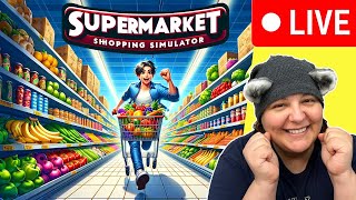 🔴Live Lets Make THE WORST Grocery Store Ever Supermarket Simulator [upl. by Starobin719]