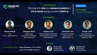 Webinar on using data and advanced analytics in retail and CPG to win during and after Covid19 [upl. by Anirahc106]