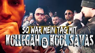 KOLLEGAH lachflash beim Rap Battle  KOOL SAVAS amp MOTRIP getroffen [upl. by Gilburt825]