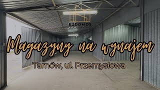 Powierzchnie magazynowe na wynajem  ul Przemysłowa Tarnów woj małopolskie [upl. by Sacken]