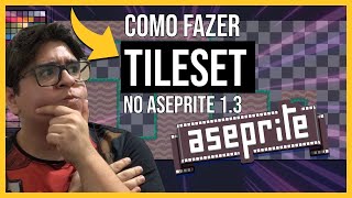 COMO CRIAR TILESET NO ASEPRITE 13  PIXEL ART TUTORIAL [upl. by Nisse]