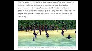 The Sentinelese Most Isolated Tribe On Earth sentinelese isolated history [upl. by Sakhuja]