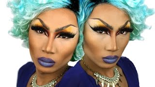 Drag Queen Makeup Tutorial  Puki Mon  Marc Zapanta [upl. by Alboran105]